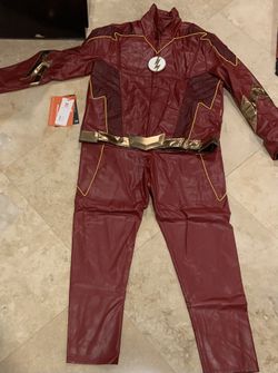 The Flash Costume, No Mask Included