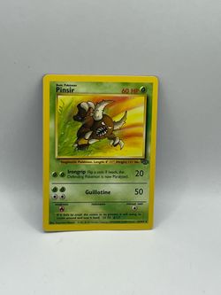 Pokemon Jungle Pinsir Card #25