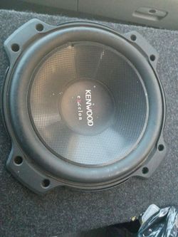 Kenwood subwoofer custom box