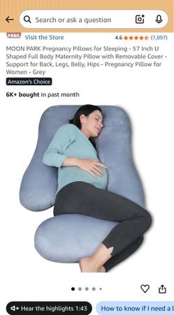 Pregnancy Pillow