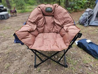 Tommy Bahama Destination Relaxation XL Jumbo Padded Club Chair(RUST)