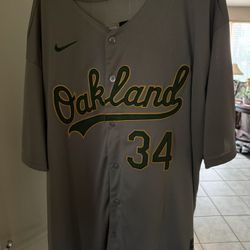 Local 34 Piledrivers Oakland A’s Jersey