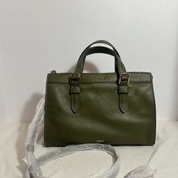 Fossil Green Purse