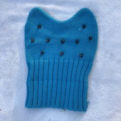 Claire’s Blue Spiked Beanie