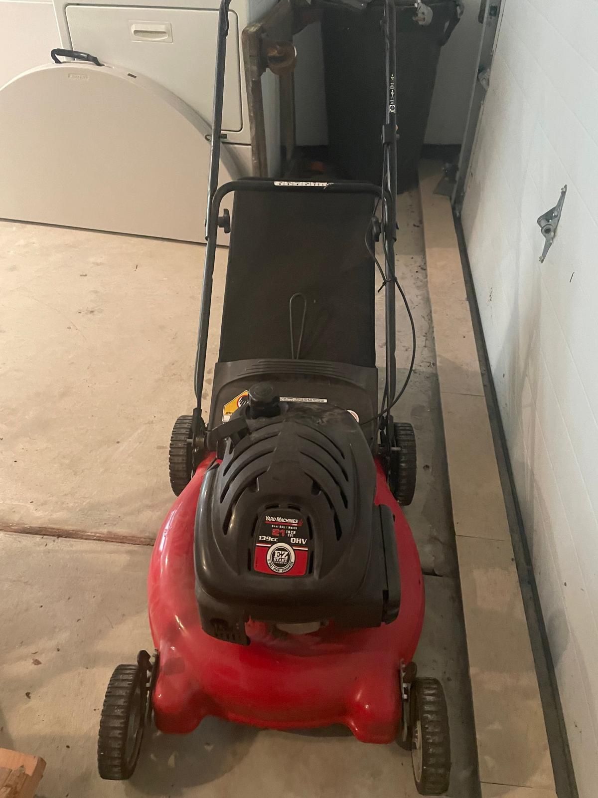 Gas Powered Push Lawn Mower (Troy-Bilt)