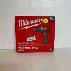 M18 18V Lithium-Ion Cordless 1/2 in. Drill Driver (Tool-Only)….2606-20