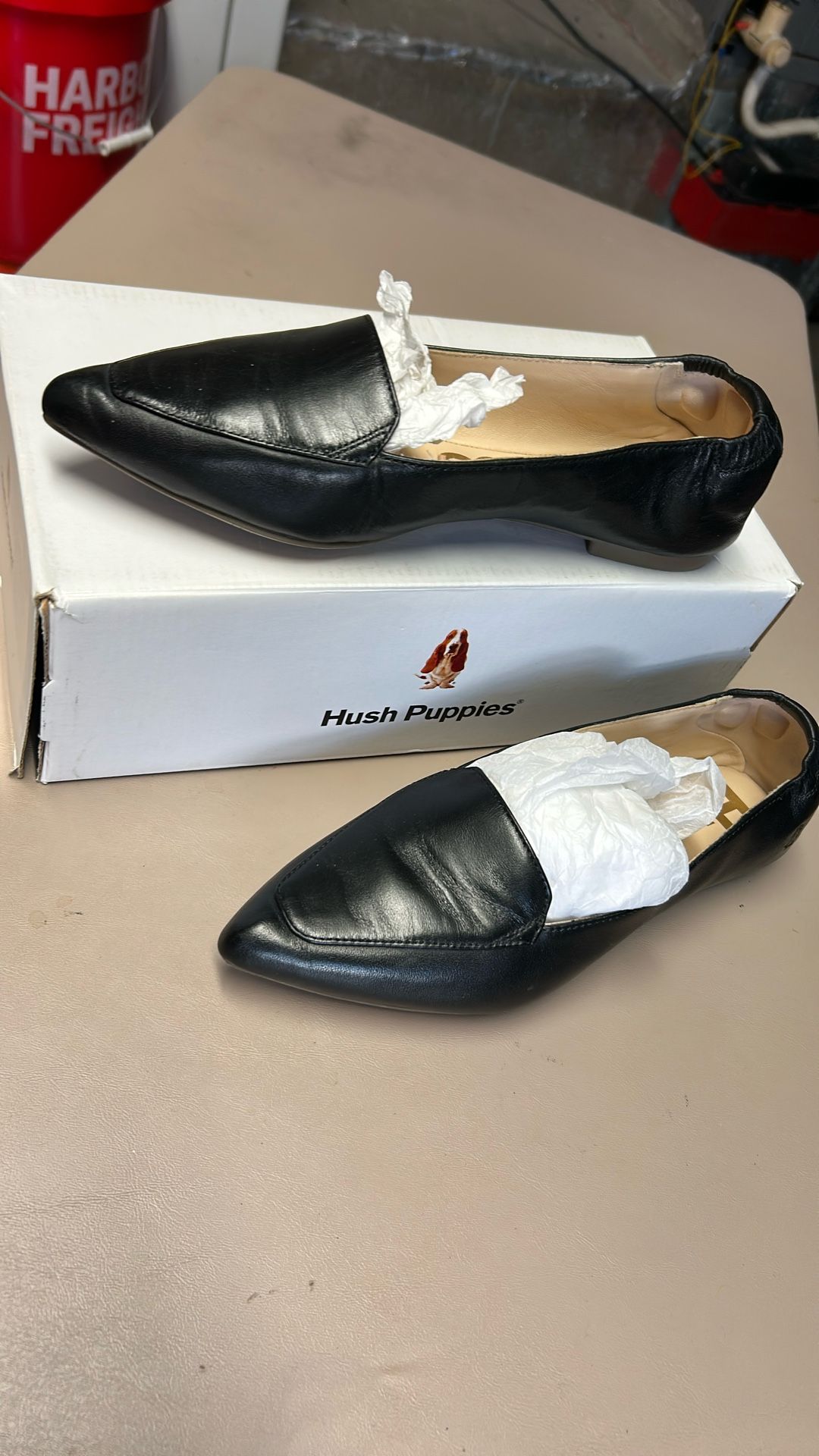 Hush Puppies Leather Pointed