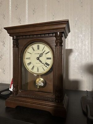 Mack Trucks Wooden Howard Miller Mantle Clock