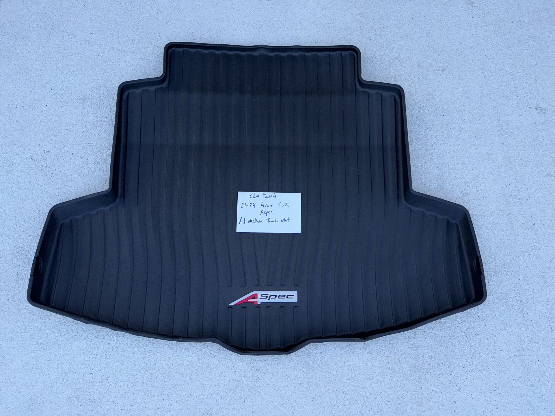 21-24 Acura TLX  Aspec All Weather Trunk May