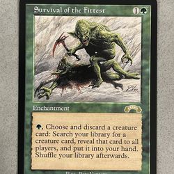 Magic the Gathering MTG Proxy - Survival of the Fittest