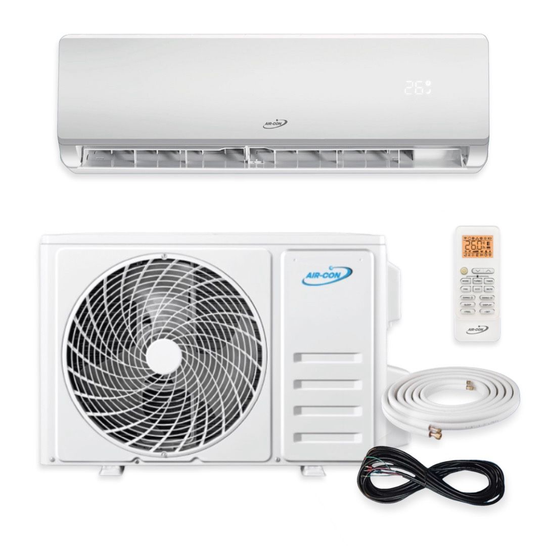 Mini Split Heat Pump AC Air Conditioner Ductless Wall Aire Acondicionado