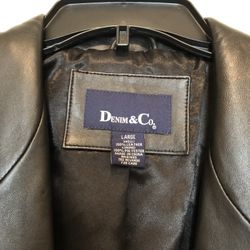 Women’s Size Large Leather Jacket