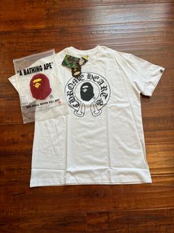Chrome Hearts x Bape baby milo shirt