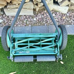 manual grass mower