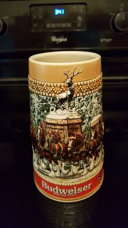 Embossed Anheuser Busch Tankard "C" Series