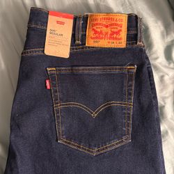 Levi’s Navy 505 Regular 38 x 32