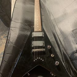 Black Jackson Electric Guitar