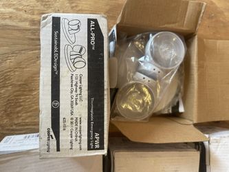 Thermoplastic emergency Lights