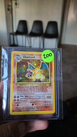 Pokemon rare charizard base 2