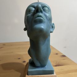 Head Statue Candel Art