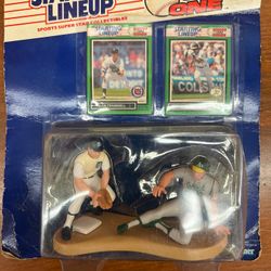 1989 Starting Line Up One on One, Alan Trammell and Jose Canseco