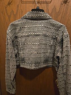 AKIRA (M) Women's Grey and Silver Jacket