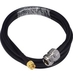 6.56Ft Low Loss RG58 RF Coaxial Cable SMA Male to N Female Jumper Cable SMA to N 50 ohm Coax for 3G 4G LTE Wireless Router Gateway Cellular SDR PDA GP