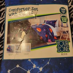 Glow In The Dark Comforter Set Twin Grand Prairie Texas New
