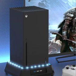 Cooling Fan for Xbox Series X Cooling Stand with LED Indicator, Extra Big Turbo Fan, USB 2.0 Ports