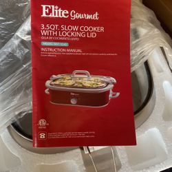 3 Set Of 3.5qt Slow Cooker