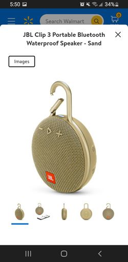 JBL Clip 3 Gold/Sand