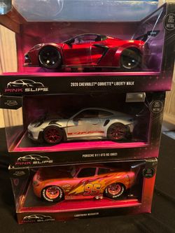 Jada pink slip lightning McQueen
