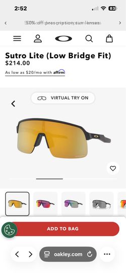 Oakley 24k lens prism sunglasses