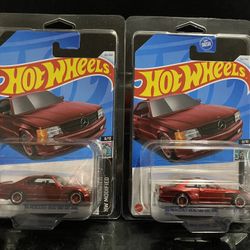 Hot Wheels 2024 2 89 Mercedes-Benz 560 Sec Amg Super Treasure Hunts 