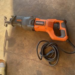 Ridgid Saw saw Fuego