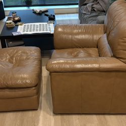 Chair & Ottoman Set
