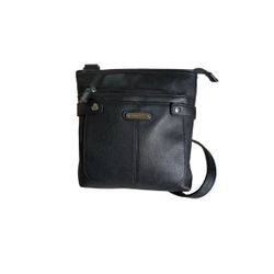 Rosetti Black Crossbody Bag with Adjustable Strap