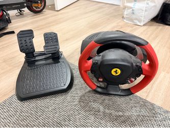Thrustmaster Ferrari 458 Spider Racing Wheel and Pedals