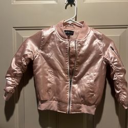 Pink Girls Coat