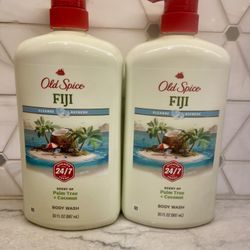 Old Spice Body Wash for Men, Fiji with Palm Tree, 30 fl oz. New/unopened.