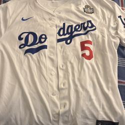Authentic World series (2024) XL Freddy freeman jersey (NEW)
