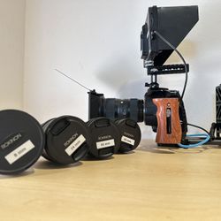 AMAZING BUNDLE!! Blackmagic 6K Pro, Lenses, Drone, Gimbal, Cases & more (all gotta go!)