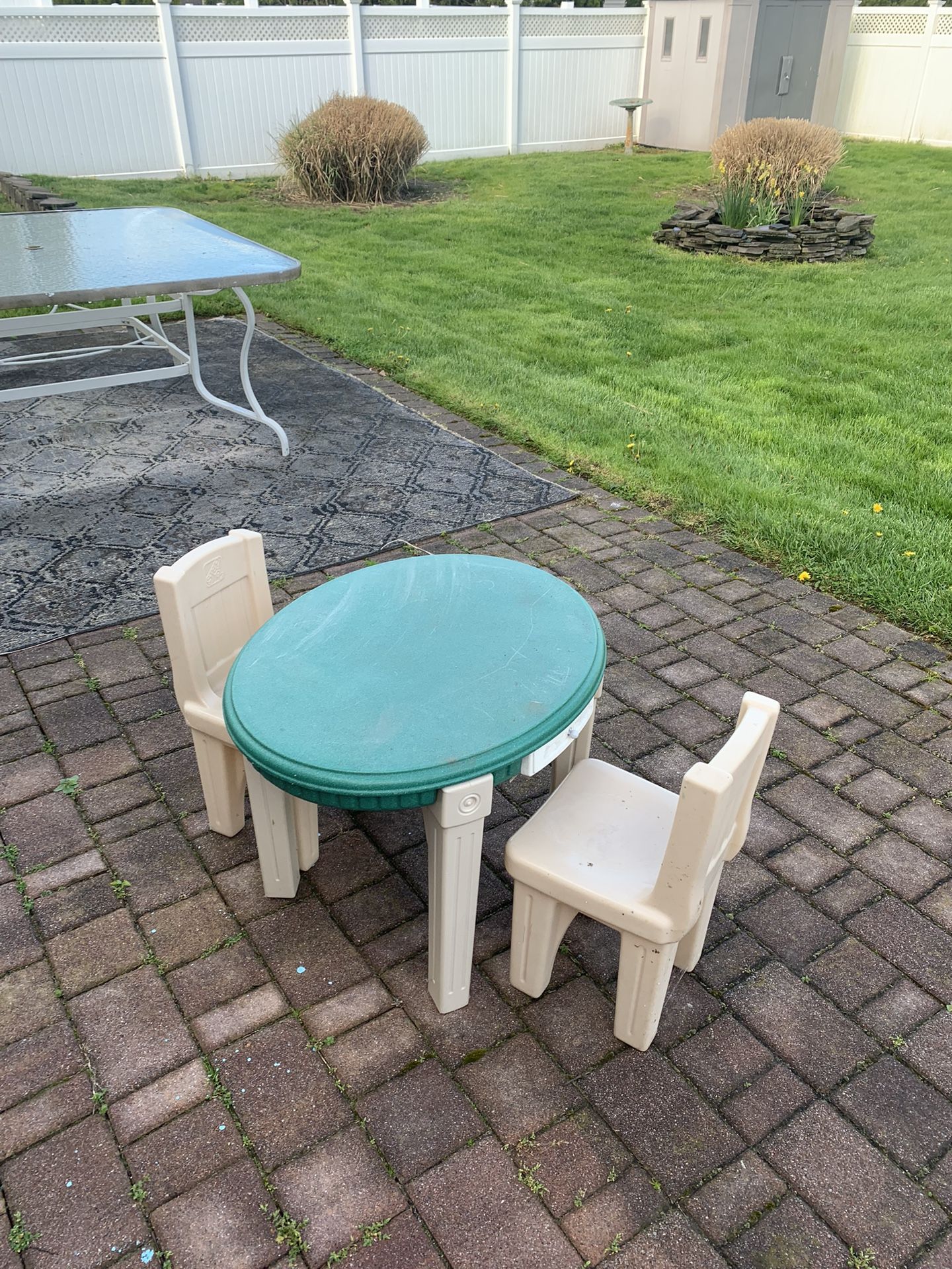 Table And 2 Chairs