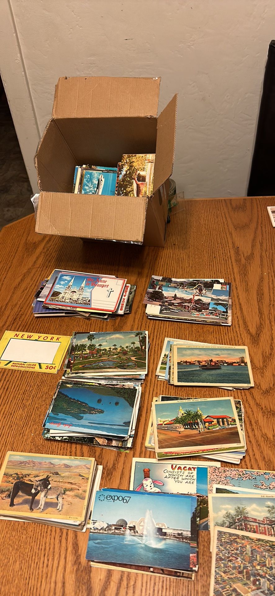 postcards lot over 700 ,some w/Stamps 1(contact info removed) cities hotels,countries,Linens,Vintage,Disney