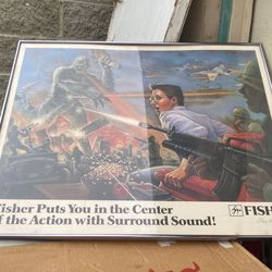 Vintage FISHER CORPORATN NUMBER. ONLY 275. Printed 