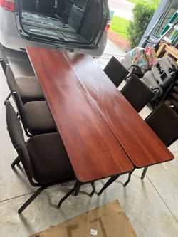 conference tables, and 24 chairs 8 conference tables, and 24 chairs