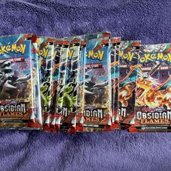 Obsidian Flames Booster Packs
