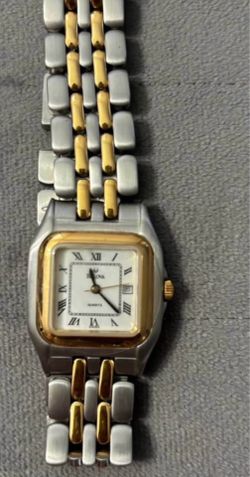 Bulova Two Tone Tank New Watch