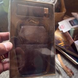 Vintage cigarette case and lighter