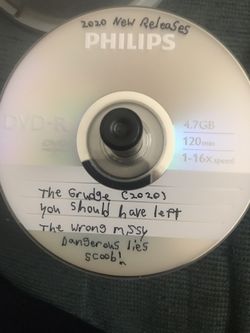 The grudge/you should have left/the wrong missy/etc